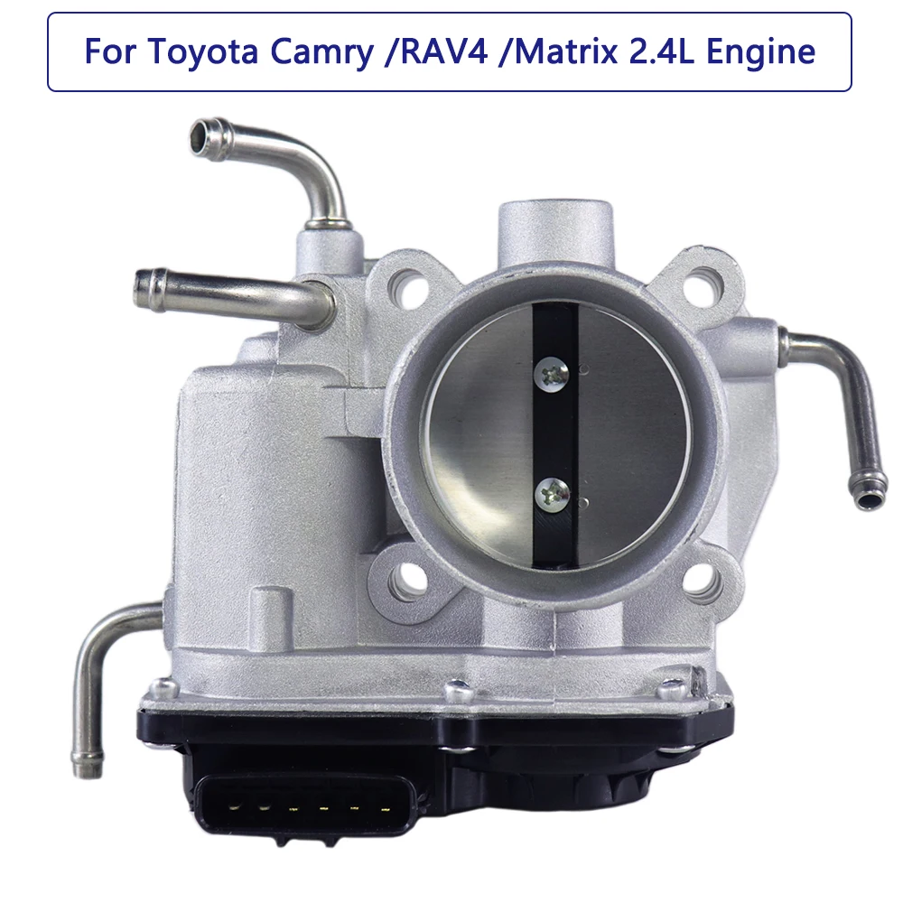 

New Throttle Body For Toyota 07-10 Camry Highlander RAV4 Solara Scion Tc Matrix 2.4L 2AZFE 22030-28070 22030-28071