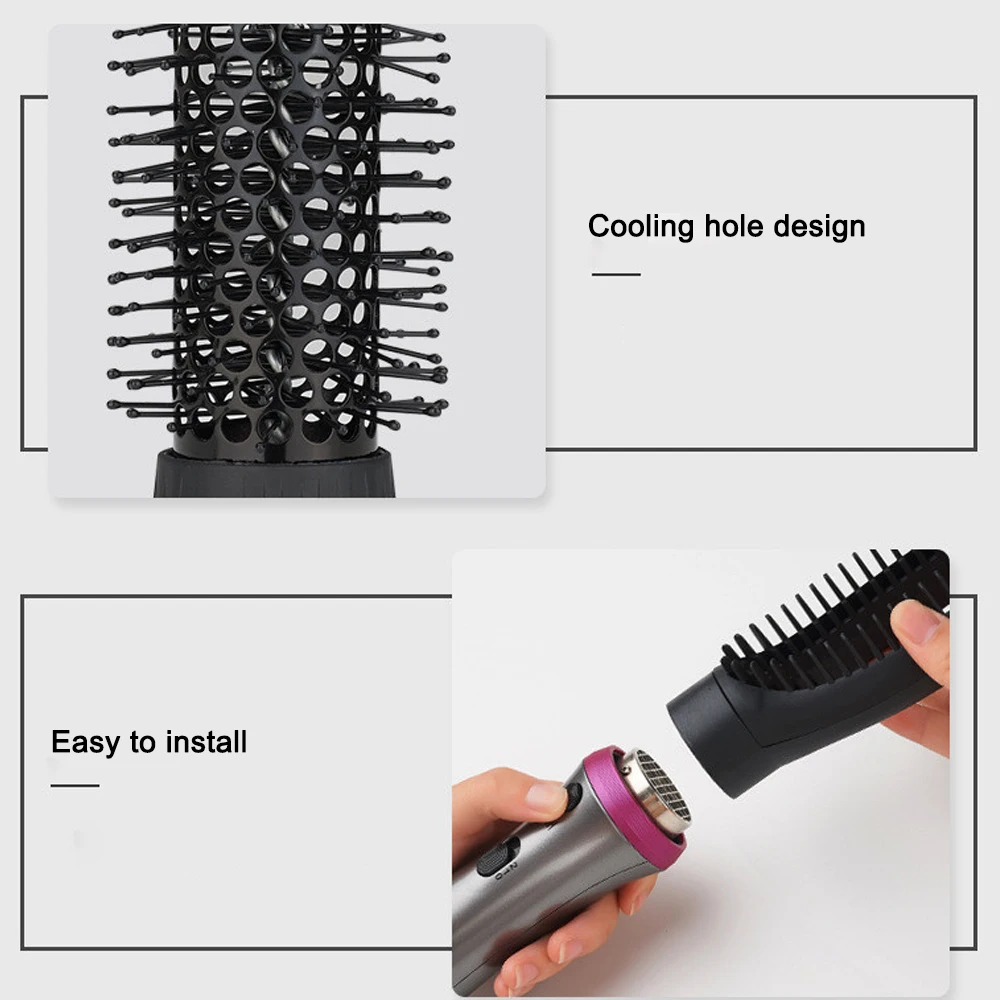 5 In 1 One Step Hair Dryer & Volumizer Rotating Hairdryer Hair Straightener Comb Curling Brush Hair Dryers For Hair Styling Tool
5 In 1 One Step Hair Dryer & Volumizer Rotating Hairdryer Hair Straightener Comb Curling Brush Hair Dryers For Hair Styling Tool