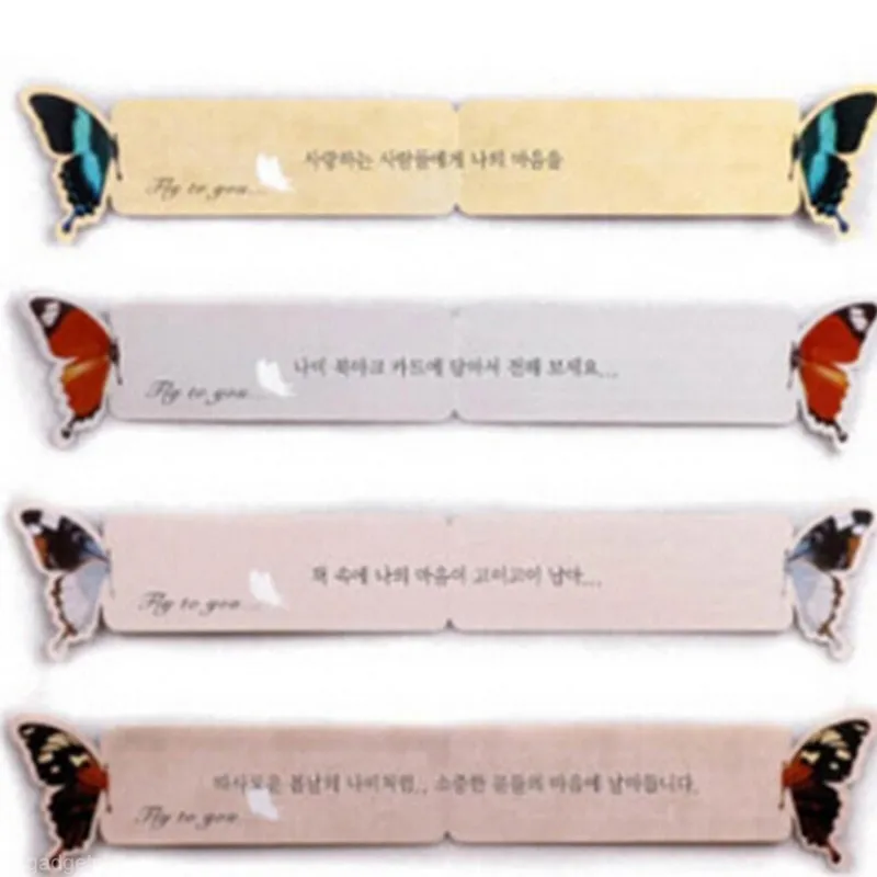 Mini Paper 3D Stereo Butterfly Bookmarks Flower Print Bookmark For Girls Women Gifts Card Book Accessories Random Color
Mini Paper 3D Stereo Butterfly Bookmarks Flower Print Bookmark For Girls Women Gifts Card Book Accessories Random Color