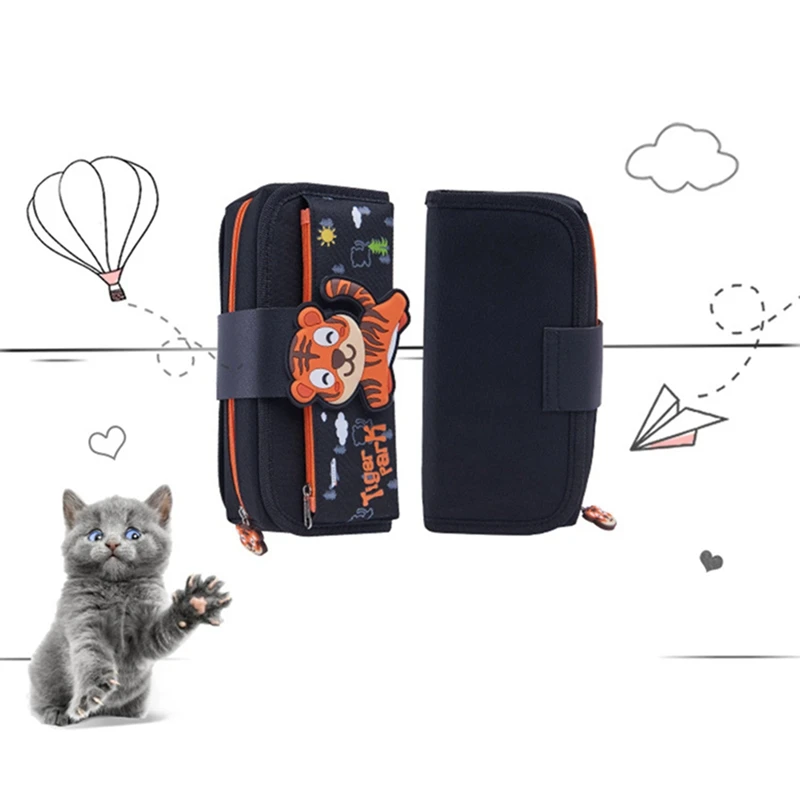 Unicorn Student Cute Pencil Bag Cartoon Animal Dinosaur Stationery Box Organizer Pen Case for Girls Boys School Pen Storage Bag
Unicorn Student Cute Pencil Bag Cartoon Animal Dinosaur Stationery Box Organizer Pen Case for Girls Boys School Pen Storage Bag