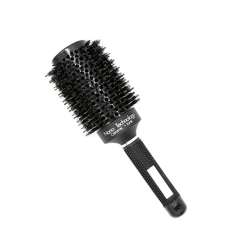 CestoMen Black Aluminum Hair Round Brush Fast Natural Hair Styling Comb Curly Straightening Hairdressing Ceramic Thermal Brushes
CestoMen Black Aluminum Hair Round Brush Fast Natural Hair Styling Comb Curly Straightening Hairdressing Ceramic Thermal Brushes