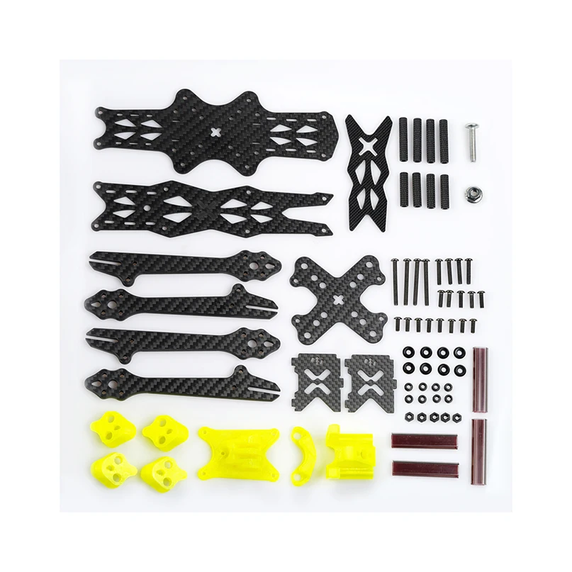 Foxeer Aura 5 Inch 220mm Wheeelbase T700 Carbon Frame Kit for T700 FPV RC Racing Drone RC Quadcopter
Foxeer Aura 5 Inch 220mm Wheeelbase T700 Carbon Frame Kit for T700 FPV RC Racing Drone RC Quadcopter