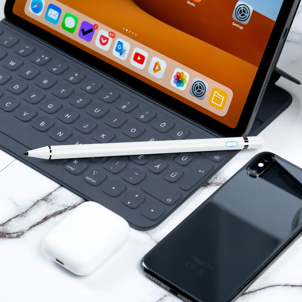 Active Stylus For Tablet Mini Smart Touch Pen For Drawing Tablet Phone Universal Android Mobile Touch Pencil
Active Stylus For Tablet Mini Smart Touch Pen For Drawing Tablet Phone Universal Android Mobile Touch Pencil