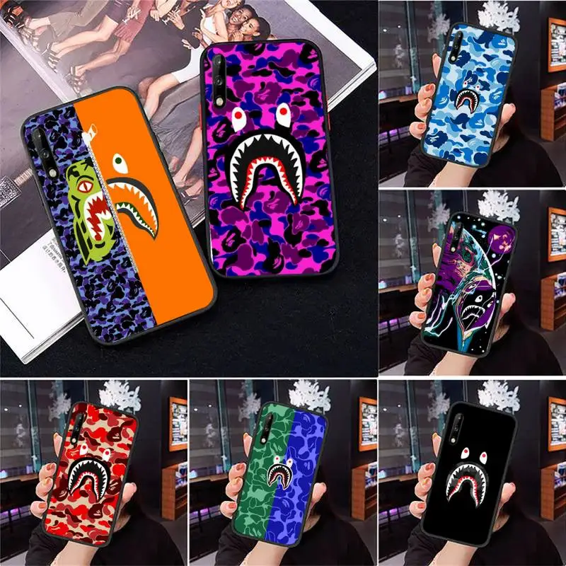 Bape Trend Brand Shark Phone Case for Samsung Galaxy J2 J4 J5 J6 J7 J8 Note5 7 8 9 10 20 prime plus lite ultra pro Fundas cover
Bape Trend Brand Shark Phone Case for Samsung Galaxy J2 J4 J5 J6 J7 J8 Note5 7 8 9 10 20 prime plus lite ultra pro Fundas cover