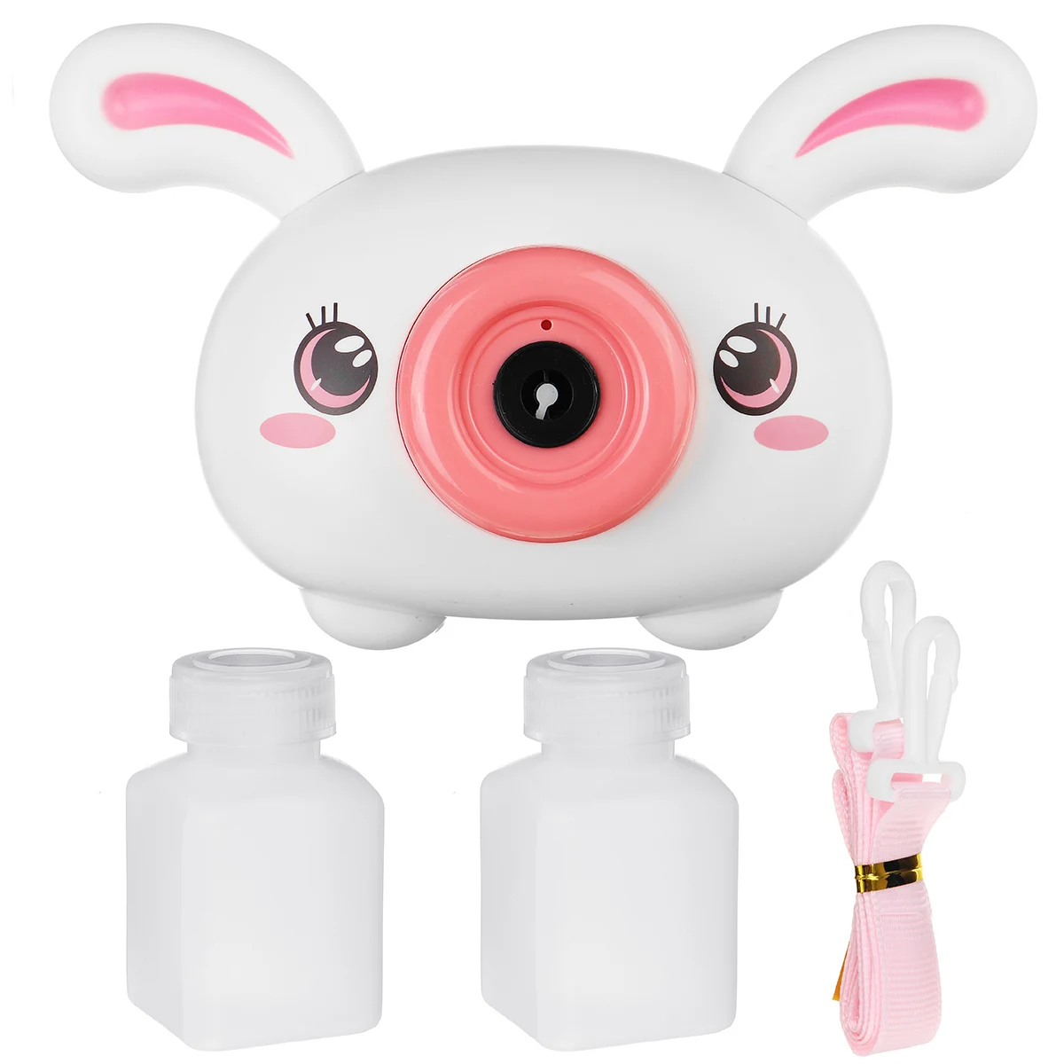 Automatic Funny Cute Cartoon Pig Rabbit Animal Soap Children Bubble Maker Camera Bath Wrap Machine Toys Bubble Gifts for Kids 
Automatic Funny Cute Cartoon Pig Rabbit Animal Soap Children Bubble Maker Camera Bath Wrap Machine Toys Bubble Gifts for Kids