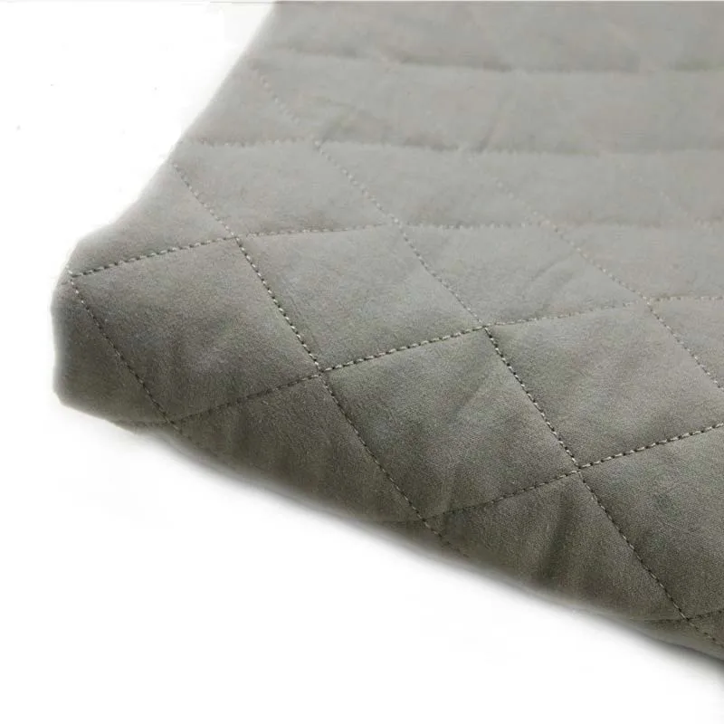 

Outside 100%Cotton Sand Wash Gray High Quality Quilted Warm Fabric for Winter Cotton-padded Clothes Coat Lining Curtain Handwork