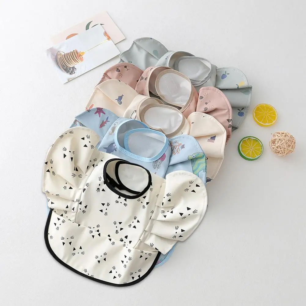Toddler Feeding Bibs Baby Bibs For Eating Waterproof Bibs Food Catcher Short Sleeve Art Smock For Age 1 To 3 Baby Boys Girls
Toddler Feeding Bibs Baby Bibs For Eating Waterproof Bibs Food Catcher Short Sleeve Art Smock For Age 1 To 3 Baby Boys Girls