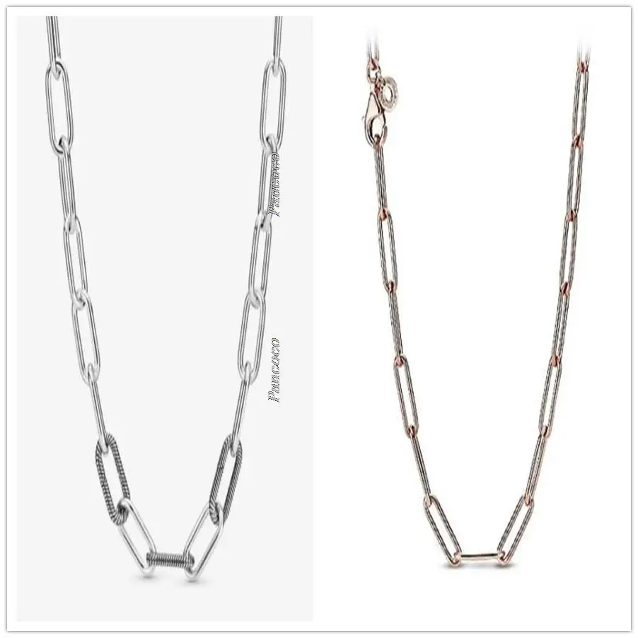 925 Sterling Silver Necklace Me Link Snake Chain Pattern Necklace For Women Bead Charm Diy Pandora Jewelry
925 Sterling Silver Necklace Me Link Snake Chain Pattern Necklace For Women Bead Charm Diy Pandora Jewelry