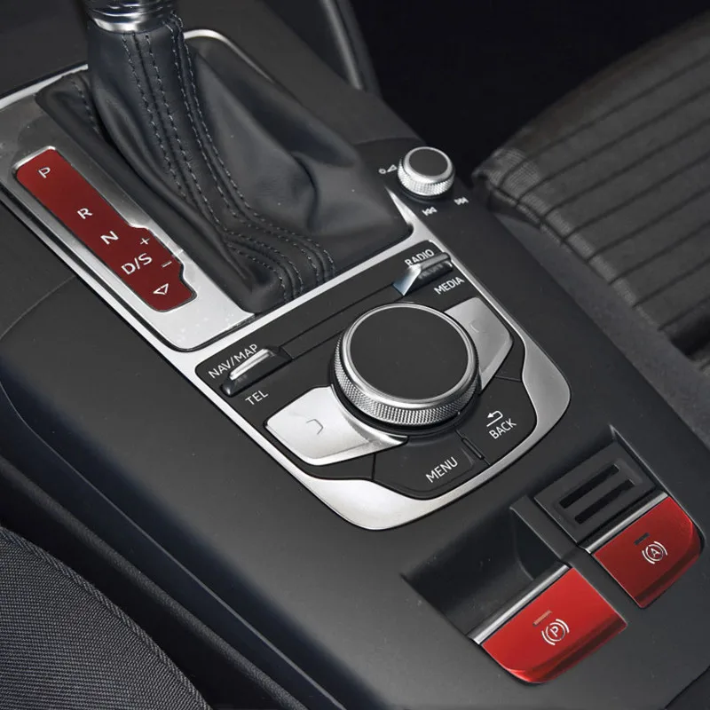 For Audi A3 8V 2013-2018 LHD Car Styling Center Console Gearshift Electronic Handbrake Buttons Sequins Decoration Sticker Trim
For Audi A3 8V 2013-2018 LHD Car Styling Center Console Gearshift Electronic Handbrake Buttons Sequins Decoration Sticker Trim