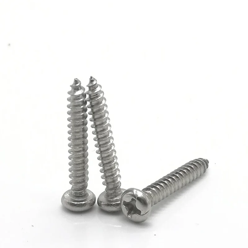 50pcs 100PCS M1 m1.2 m1.4 m1.7 m2 m3 GB845 stainless steel electronic screw cross phillips round pan head self tapping screw
50pcs 100PCS M1 m1.2 m1.4 m1.7 m2 m3 GB845 stainless steel electronic screw cross phillips round pan head self tapping screw