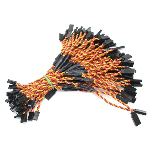 100Pcs 15cm Y Type 60 Core Filaments Twisted Pair Wire Extension Leads For Airplane Model Steering Serve Motor Brown-Red-Orange
100Pcs 15cm Y Type 60 Core Filaments Twisted Pair Wire Extension Leads For Airplane Model Steering Serve Motor Brown-Red-Orange