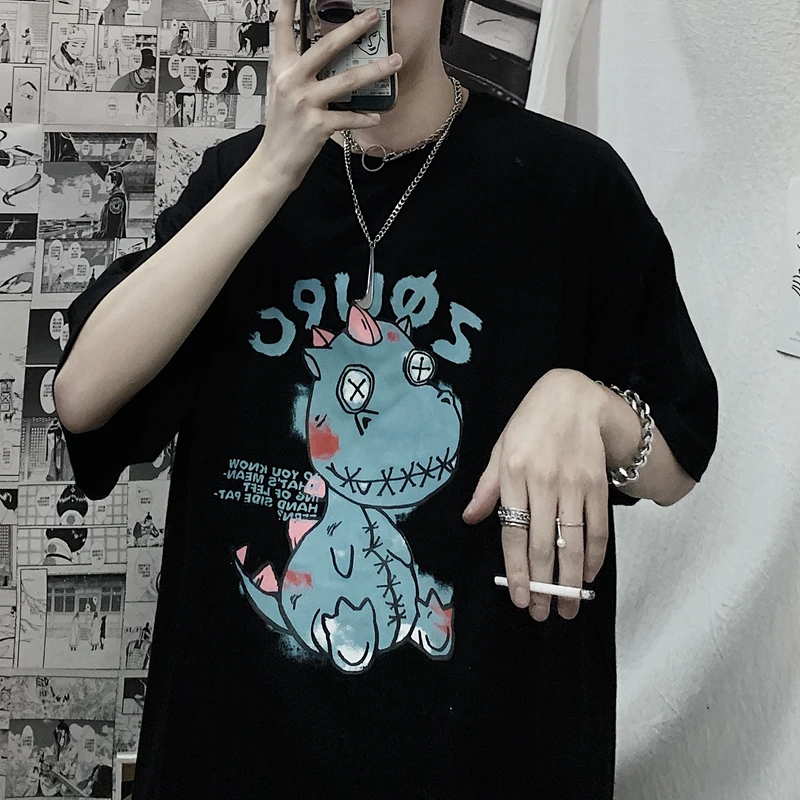 2021 Unisex Casual Graphics Print t-shirts Harajuku t shirt for men female Women Oversized t-shirt hunter Tops
2021 Unisex Casual Graphics Print t-shirts Harajuku t shirt for men female Women Oversized t-shirt hunter Tops