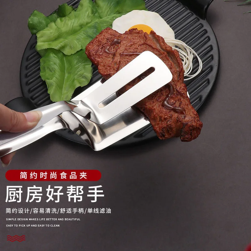 Kitchen BBQ Bread Utensil Set Barbecue Tong Fried Steak Shovel Fried Fish Shovel Clamp Kitchen Bread Meat Clamp Stainless Steel
Kitchen BBQ Bread Utensil Set Barbecue Tong Fried Steak Shovel Fried Fish Shovel Clamp Kitchen Bread Meat Clamp Stainless Steel