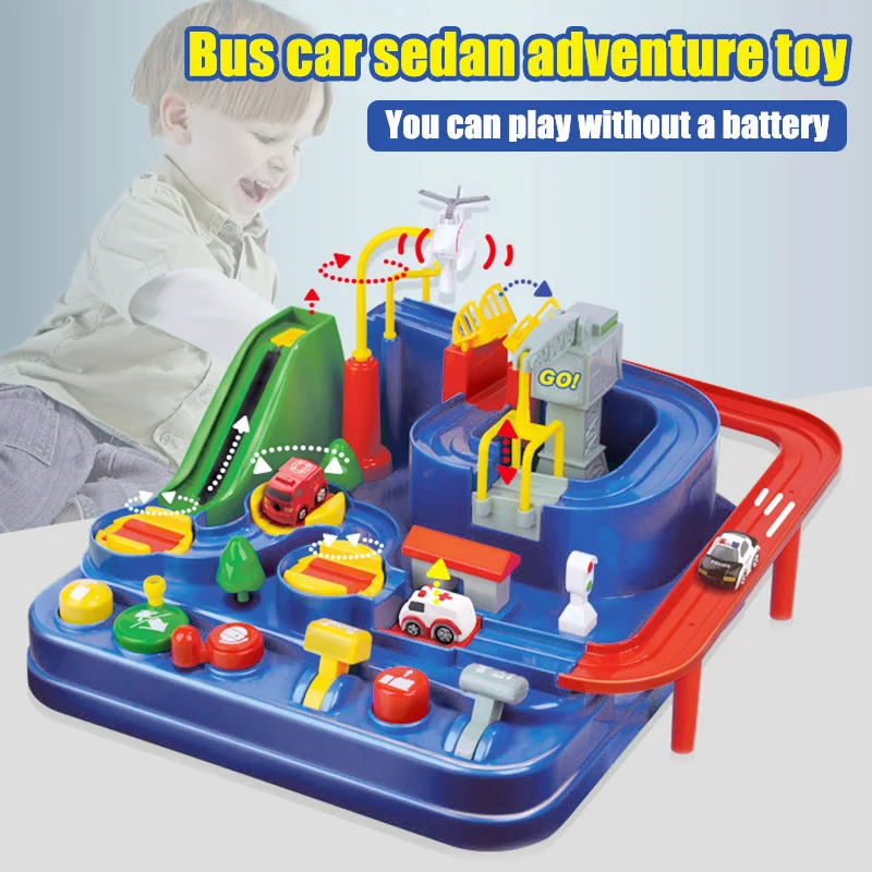Car Adventure Game Manipulative Rescues Squad Adventure Rail Car Model Racing Educational Toys FOU99
Car Adventure Game Manipulative Rescues Squad Adventure Rail Car Model Racing Educational Toys FOU99