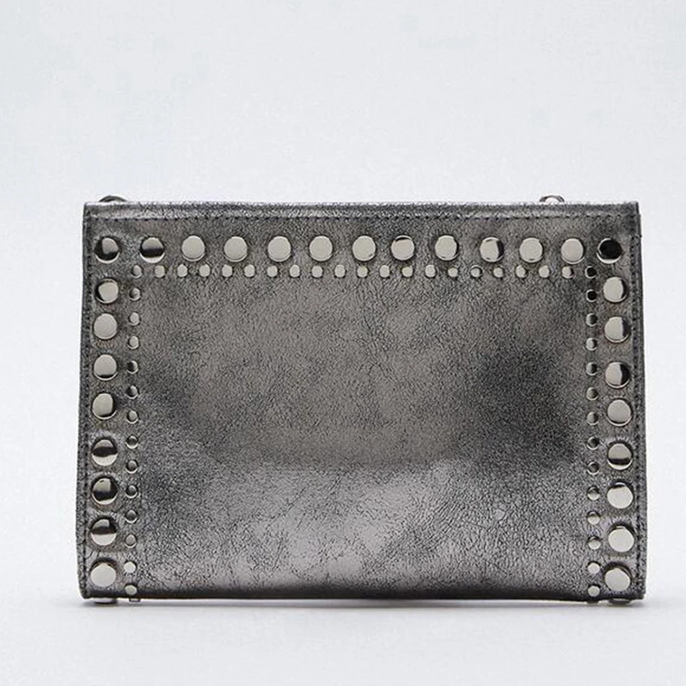 Fashion Rivet Chains Crossbody Bags for Women 2021 Brands Designer Handbags Women Shoulder Bag Flap Clutch Purse Envelope Bag
Fashion Rivet Chains Crossbody Bags for Women 2021 Brands Designer Handbags Women Shoulder Bag Flap Clutch Purse Envelope Bag