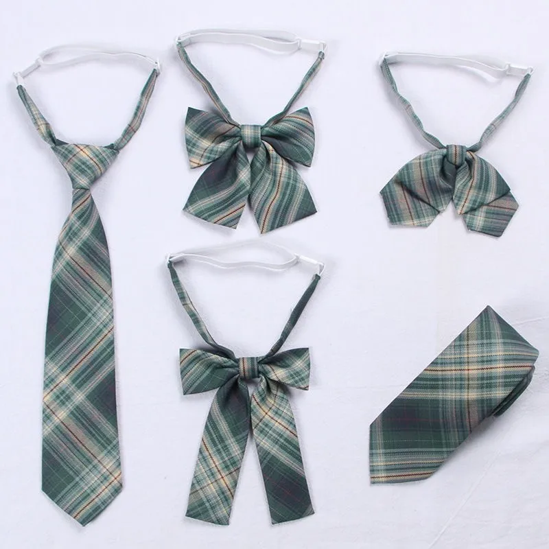 Uniform Green Bow Tie Orthodox JK Plaid Butterfly Student Tie Japanese High School Students BowTie School Uniform Accessories
Uniform Green Bow Tie Orthodox JK Plaid Butterfly Student Tie Japanese High School Students BowTie School Uniform Accessories