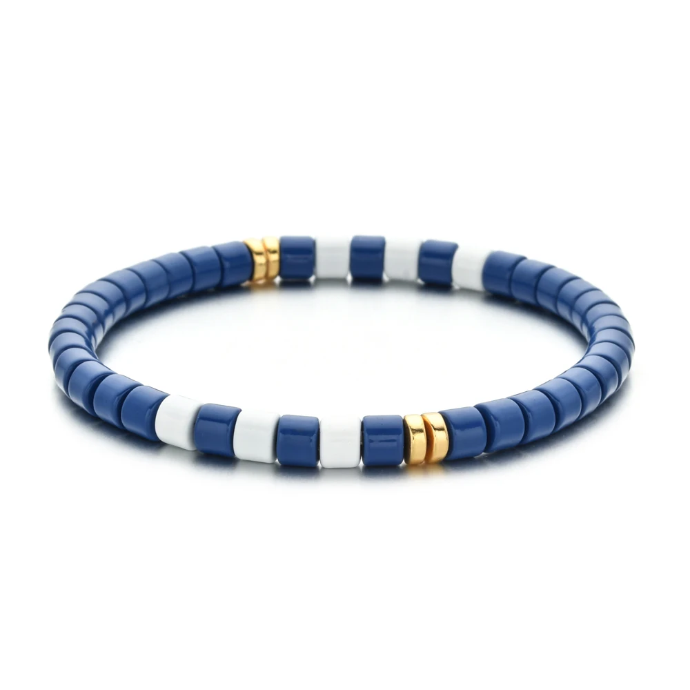 ZMZY Vintage Enamel Bracelets For Women Men Tile Beads Bracelets Pulseras Mujer Moda New Femme Boho Summer Jewelry Wholesale
ZMZY Vintage Enamel Bracelets For Women Men Tile Beads Bracelets Pulseras Mujer Moda New Femme Boho Summer Jewelry Wholesale