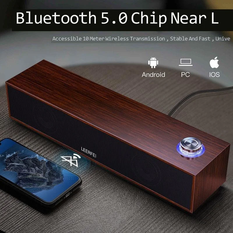 Wooden speaker and computer cable, subwoofer and Bluetooth multimedia audio, desktop, long, e350mb
Wooden speaker and computer cable, subwoofer and Bluetooth multimedia audio, desktop, long, e350mb