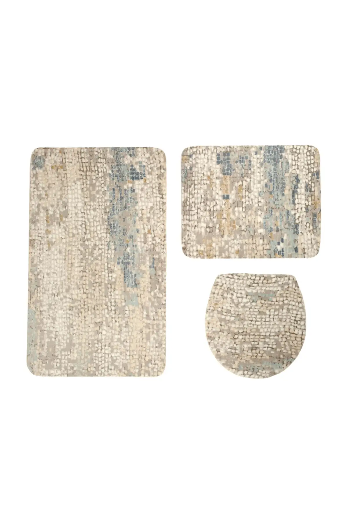 Элегантный набор ковриков для сиденья унитаза, коврик для ванной комнаты с мятой, текстильная мебель для дома
Элегантный набор ковриков для сиденья унитаза, коврик для ванной комнаты с мятой, текстильная мебель для дома