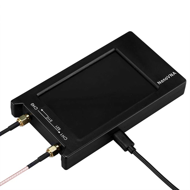 NanoVNA-H4 Vector Network Analyzer Kit 10KHz-1.5GHz HF VHF UHF Antenna Analyzer Measuring S Parameters,Phase, Delay
NanoVNA-H4 Vector Network Analyzer Kit 10KHz-1.5GHz HF VHF UHF Antenna Analyzer Measuring S Parameters,Phase, Delay