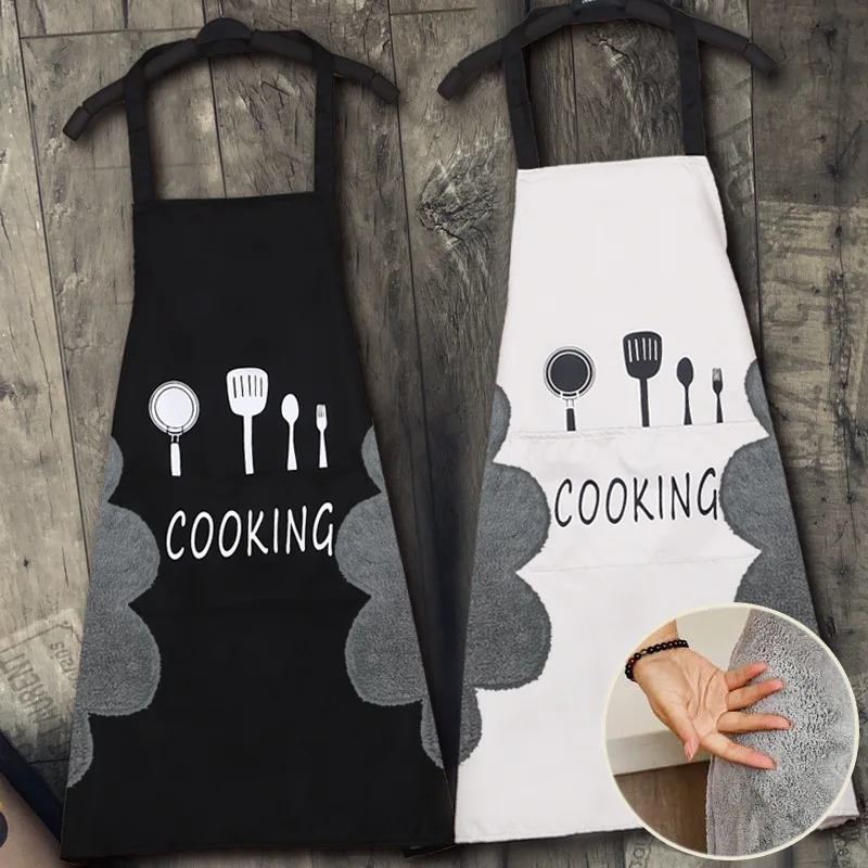 Hand Cleaning Apron Waterproof and Oil Proof Japanese Lovely Fashion Apron Kitchen Coverlet Men's and Women's Home Work Clothes
Hand Cleaning Apron Waterproof and Oil Proof Japanese Lovely Fashion Apron Kitchen Coverlet Men's and Women's Home Work Clothes