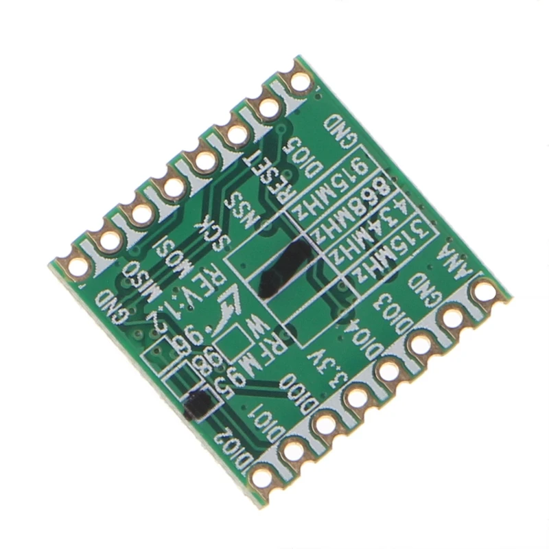 RFM95 RFM95W SX1276 Wireless Transceiver Module LoRaTM Wireless Transceiver W3JB
RFM95 RFM95W SX1276 Wireless Transceiver Module LoRaTM Wireless Transceiver W3JB