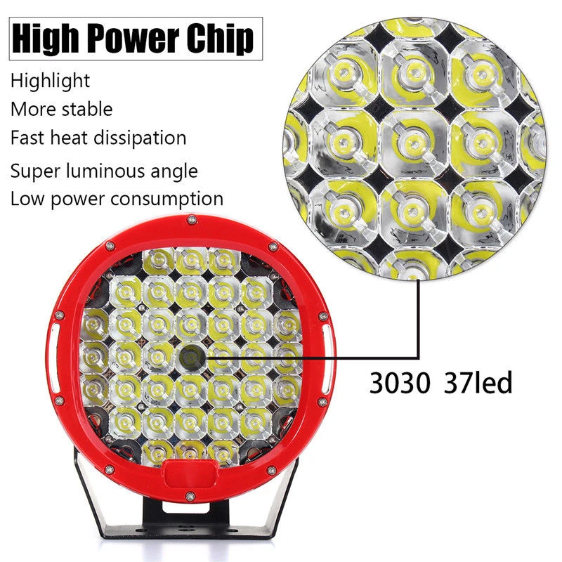 1* 9inch 370W LED Round Work Light Spot Flood Driving Head Lamp For Offroad Jeep
1* 9inch 370W LED Round Work Light Spot Flood Driving Head Lamp For Offroad Jeep