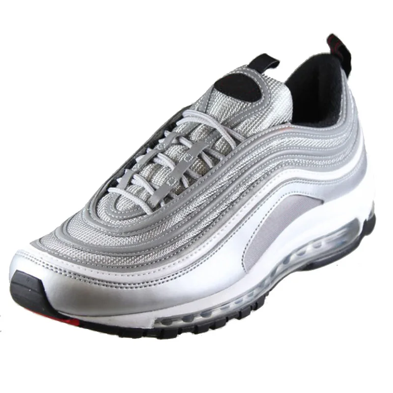 59+ Air Cushion Silver Bullet Men Running Shoes Women Trainers Triple Black White Wolf Grey Anthricite Sports Designer Sneakers
59+ Air Cushion Silver Bullet Men Running Shoes Women Trainers Triple Black White Wolf Grey Anthricite Sports Designer Sneakers