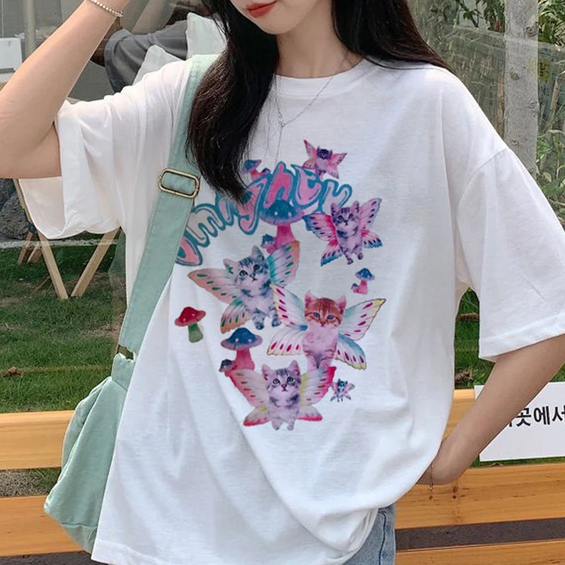 Harajuku T-shirt O-neck Short Sleeve Top Y2k Oversized Tshirt Casual Street Vintage Tshirt Punk Graphic T Shirts Harajuku 
Harajuku T-shirt O-neck Short Sleeve Top Y2k Oversized Tshirt Casual Street Vintage Tshirt Punk Graphic T Shirts Harajuku