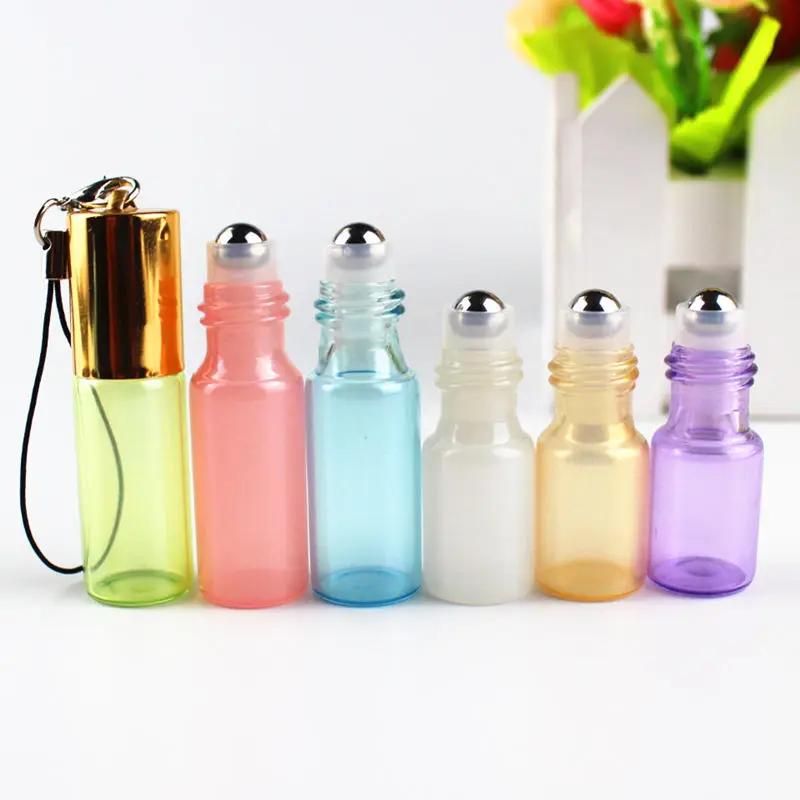 10pcs 3ml 5ml Mini Glass Roll on Bottle Essential Oils Bottle Refillable Perfume Sample Glass Vials with Key Chain Travel Bottle
10pcs 3ml 5ml Mini Glass Roll on Bottle Essential Oils Bottle Refillable Perfume Sample Glass Vials with Key Chain Travel Bottle