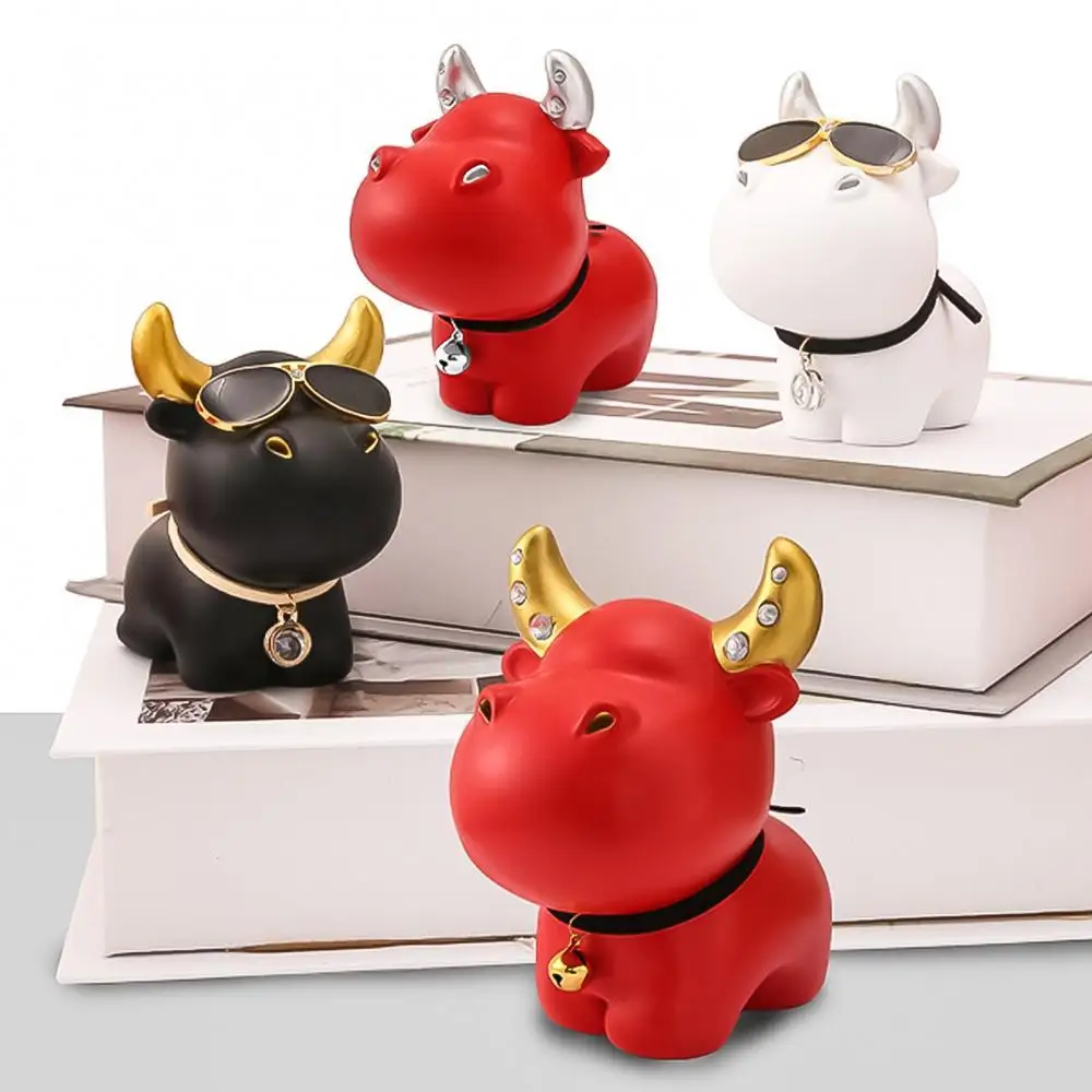 Cute OX Animal Model Statue Figurines Resin Cow Miniature Craft Display Mold Ornament Home Table Office Decoration
Cute OX Animal Model Statue Figurines Resin Cow Miniature Craft Display Mold Ornament Home Table Office Decoration