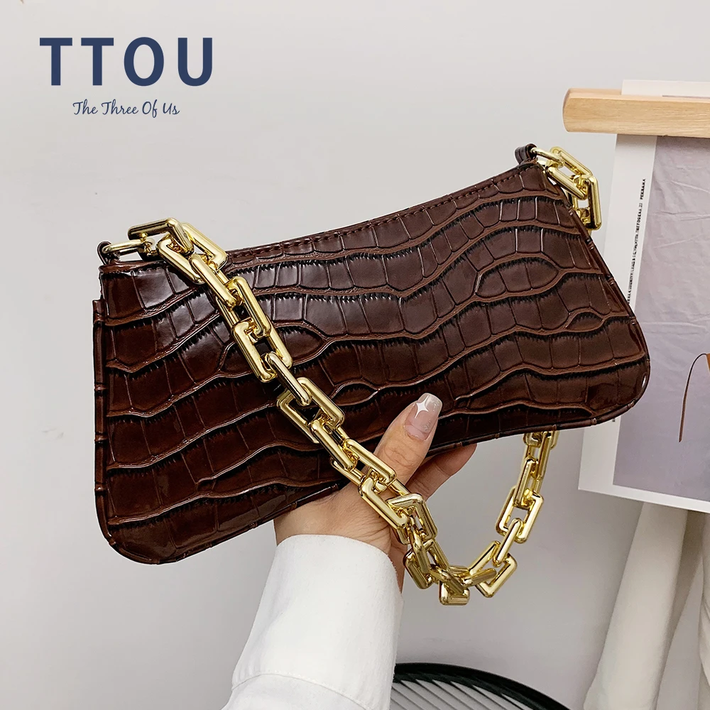 Элегантная женская сумка-тоут на цепочке, модная новинка 2021, кожаная женская дизайнерская сумка с крокодиловым узором, дорожная сумка-мессе...
Элегантная женская сумка-тоут на цепочке, модная новинка 2021, кожаная женская дизайнерская сумка с крокодиловым узором, дорожная сумка-мессе...