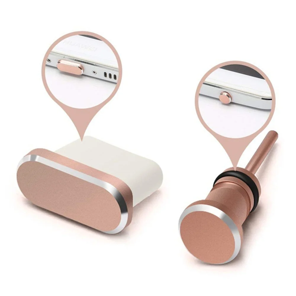 2pcs / Set Metal/Silicone Type C Charging Port Anti-Dust Plug 3.5mm Earphone Jack Dust Plug For Samsung Huawei Xiaomi Universal
2pcs / Set Metal/Silicone Type C Charging Port Anti-Dust Plug 3.5mm Earphone Jack Dust Plug For Samsung Huawei Xiaomi Universal
