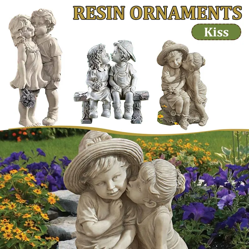 statues et sculptures Resin Ornaments Garden Decoration Garden Sculptures Like Gardening Crafts Men Women Kiss Cute and Fun
statues et sculptures Resin Ornaments Garden Decoration Garden Sculptures Like Gardening Crafts Men Women Kiss Cute and Fun