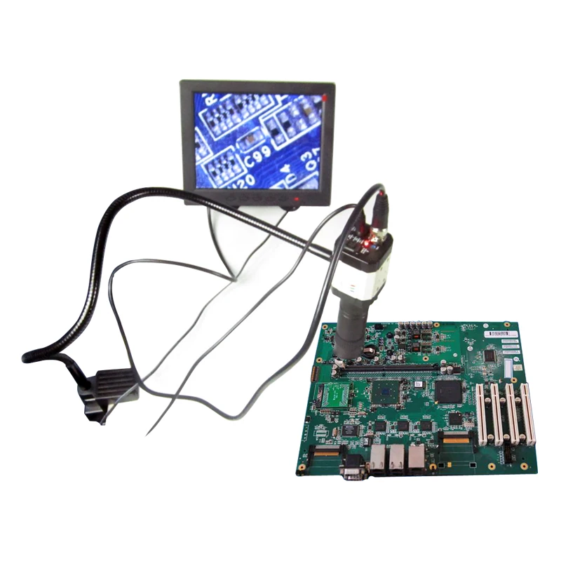 Magnifier Microscope LY Cobra CCD Camera Supervising System 7-150X with 8'' TFT Monitor Suit for BGA Rework Station
Magnifier Microscope LY Cobra CCD Camera Supervising System 7-150X with 8'' TFT Monitor Suit for BGA Rework Station