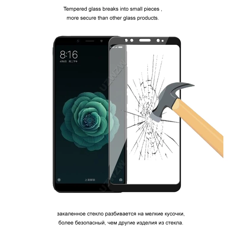 For Xiaomi Mi A2 Glass Full Cover Tempered Glass Screen Protector 9H Hardness Protective Glass For Xiaomi Mi A2 Mi 6X
For Xiaomi Mi A2 Glass Full Cover Tempered Glass Screen Protector 9H Hardness Protective Glass For Xiaomi Mi A2 Mi 6X