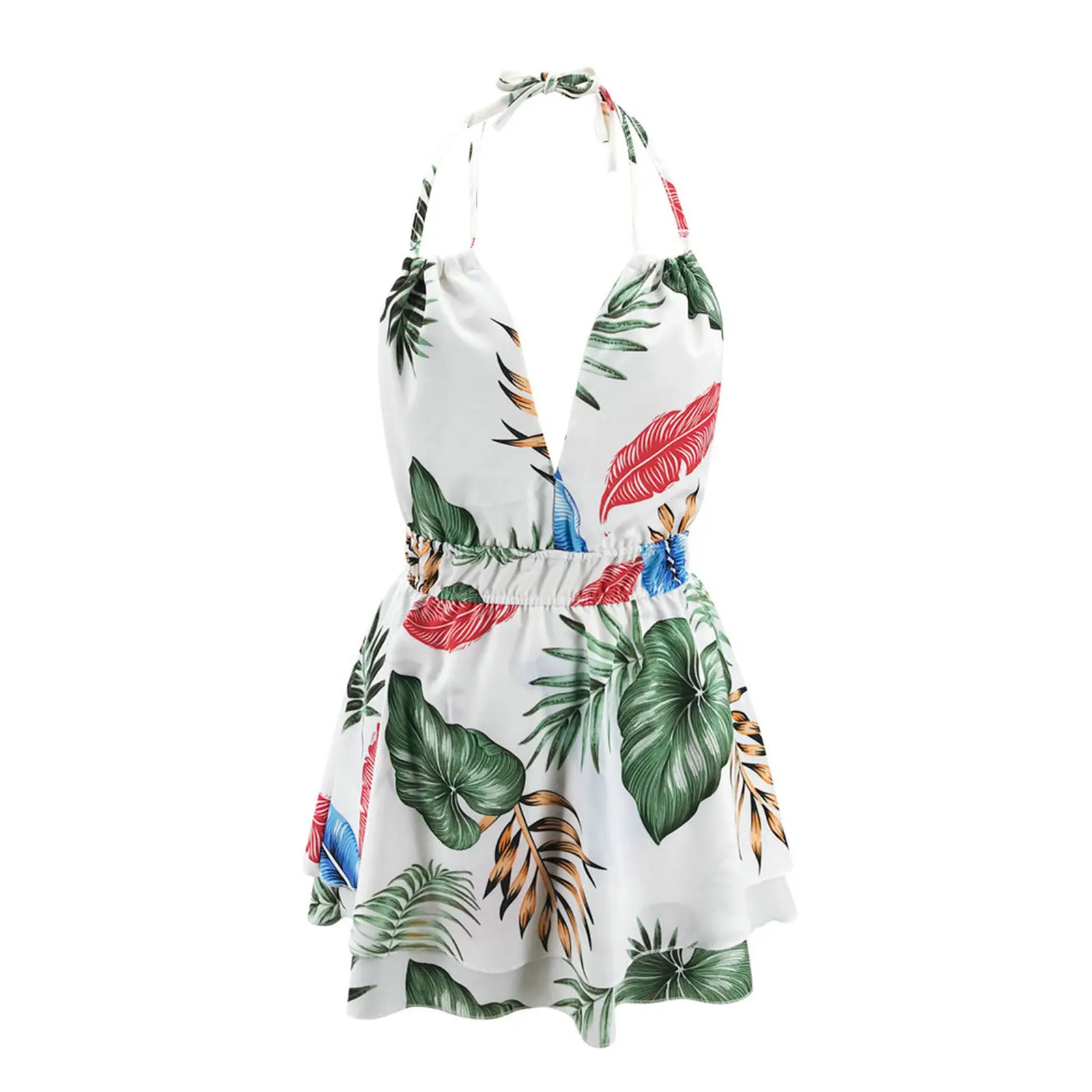 UETEEY Summer Halter Party Dress Women Sexy Flower Print Backless Mini Dress Spring Lace-up Drawstring A-Line Beach Dress
UETEEY Summer Halter Party Dress Women Sexy Flower Print Backless Mini Dress Spring Lace-up Drawstring A-Line Beach Dress