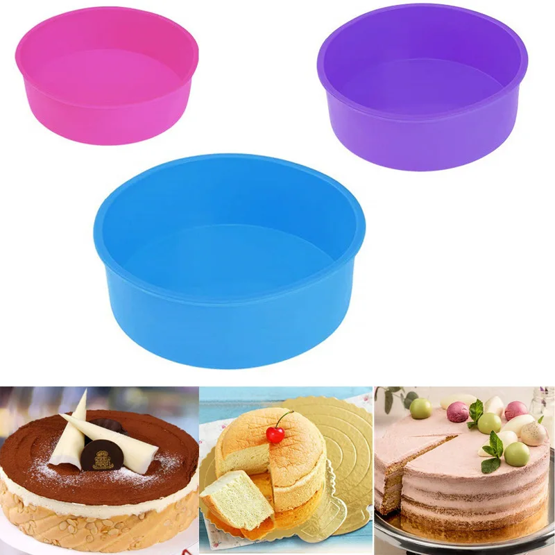 Round Shape Silicone Mold Cake Bakeware DIY Chocolate Desserts Baking Supplies Pastry Mould Kitchen Accessories Cooking Tools
Round Shape Silicone Mold Cake Bakeware DIY Chocolate Desserts Baking Supplies Pastry Mould Kitchen Accessories Cooking Tools