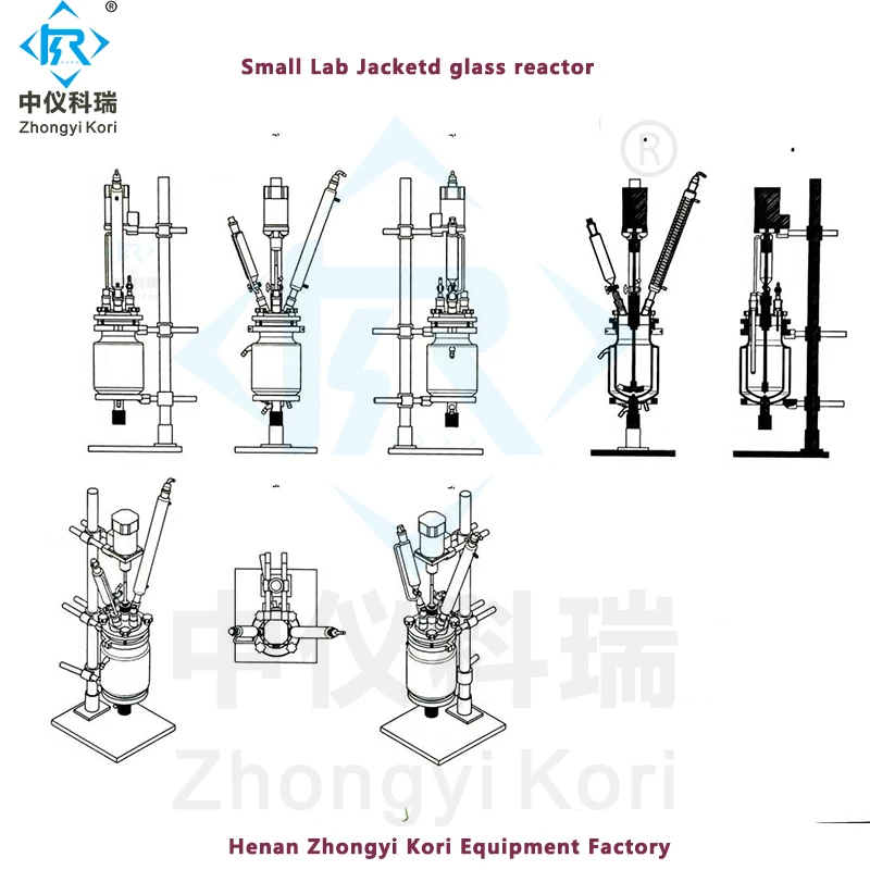 SF-2L CE Chemical minilab pilot plant scale up lab glass reactors design with chemistry reactor system
SF-2L CE Chemical minilab pilot plant scale up lab glass reactors design with chemistry reactor system