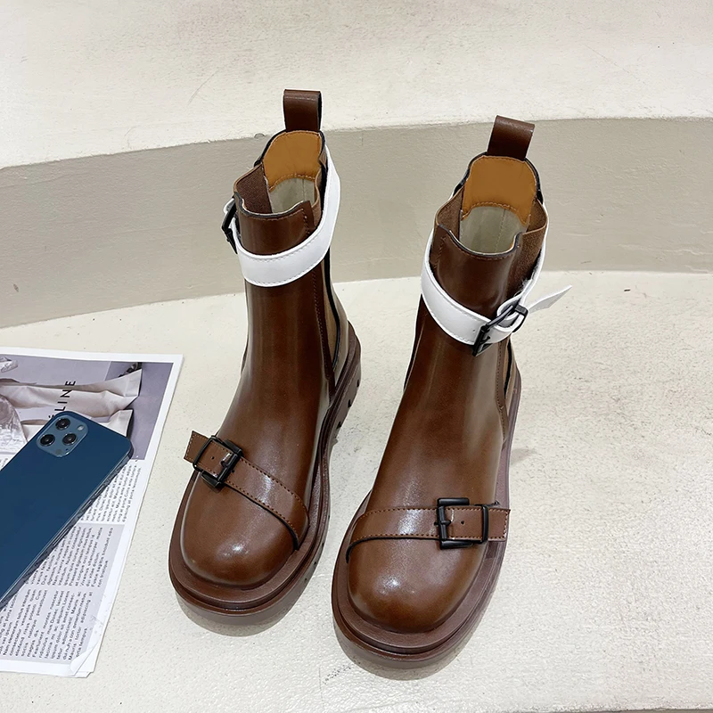 Martin boots spring and autumn single boots British style soft bottom Chelsea boots thick bottom belt buckle women's shoes boots
Martin boots spring and autumn single boots British style soft bottom Chelsea boots thick bottom belt buckle women's shoes boots