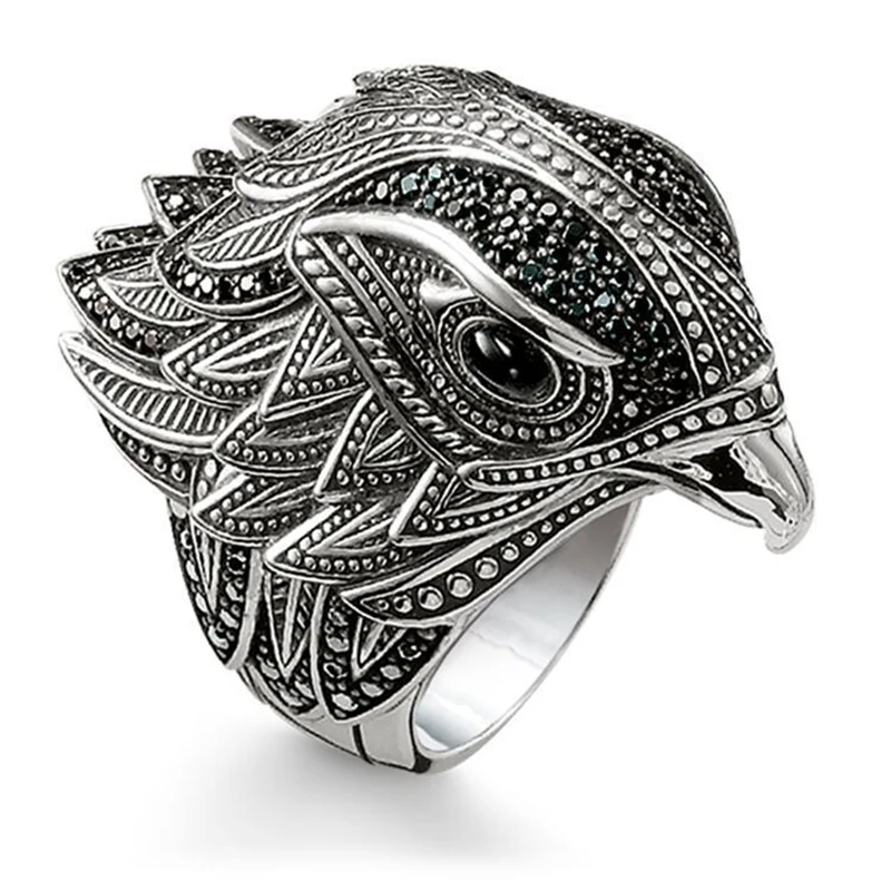 Eagle European and American Wind Retro Fashion Bird Hand Jewelry Mens Rings Stainless Steel Rings Men Steel Ring
Eagle European and American Wind Retro Fashion Bird Hand Jewelry Mens Rings Stainless Steel Rings Men Steel Ring