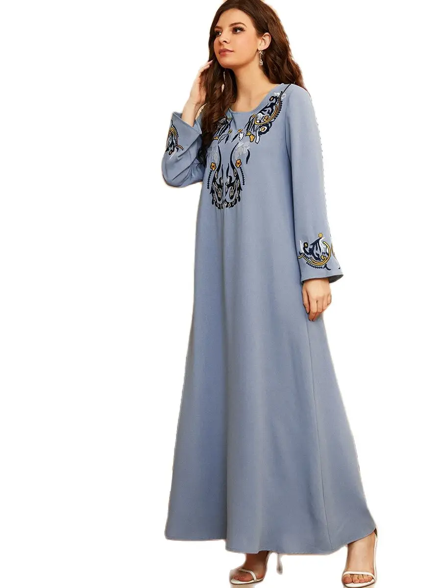 Plain Abaya Hijab Closed Abaya Girls For Muslim Women's Fashion Ethnic Embroidery Islamic Dress Mca2332
Plain Abaya Hijab Closed Abaya Girls For Muslim Women's Fashion Ethnic Embroidery Islamic Dress Mca2332