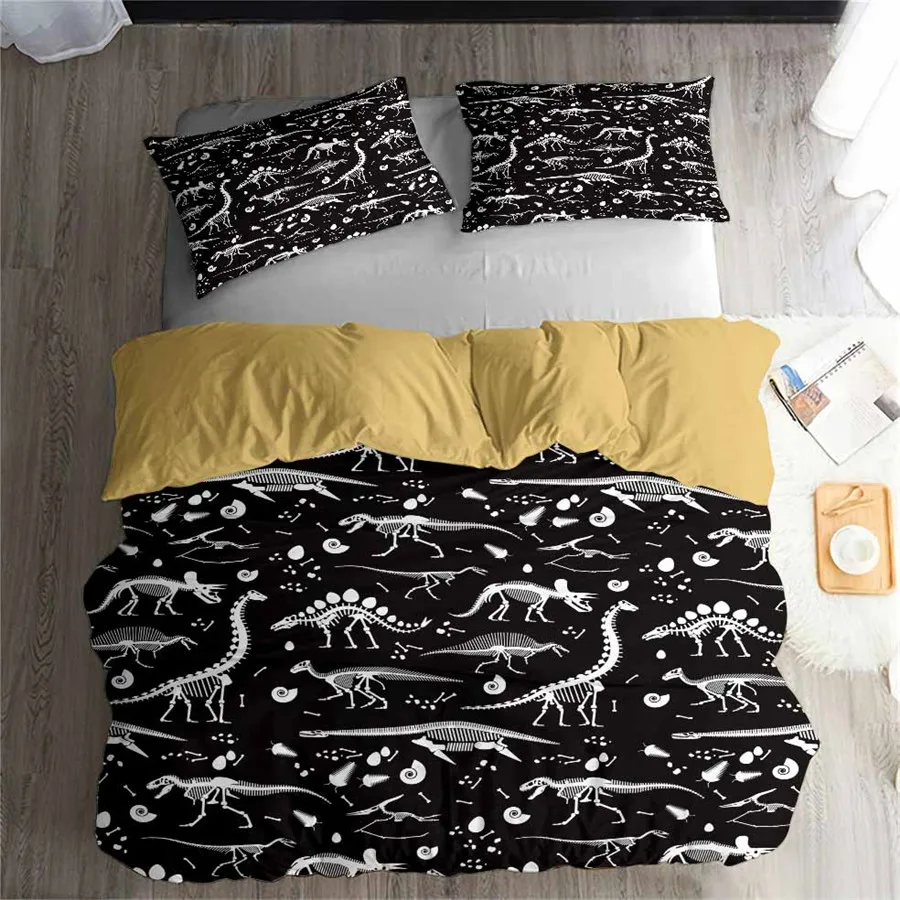 HELENGILI 3D Bedding Set Jurassic Park Dinosaur Print Duvet cover set bedclothes with pillowcase bed set home Textiles #DG-11
HELENGILI 3D Bedding Set Jurassic Park Dinosaur Print Duvet cover set bedclothes with pillowcase bed set home Textiles #DG-11