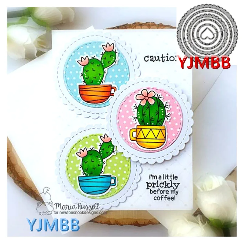 YJMBB 2021 New Round Frame Heart Shape Metal Cutting Dies Scrapbook Album Paper DIY Card Craft Embossing Die Cutting
YJMBB 2021 New Round Frame Heart Shape Metal Cutting Dies Scrapbook Album Paper DIY Card Craft Embossing Die Cutting