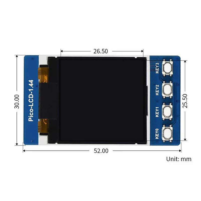 Waveshare Display Module for Raspberry Pi Co 1.44 Inch Display 65K Color LCD Module 128X128 Pixels SPI Communication
Waveshare Display Module for Raspberry Pi Co 1.44 Inch Display 65K Color LCD Module 128X128 Pixels SPI Communication