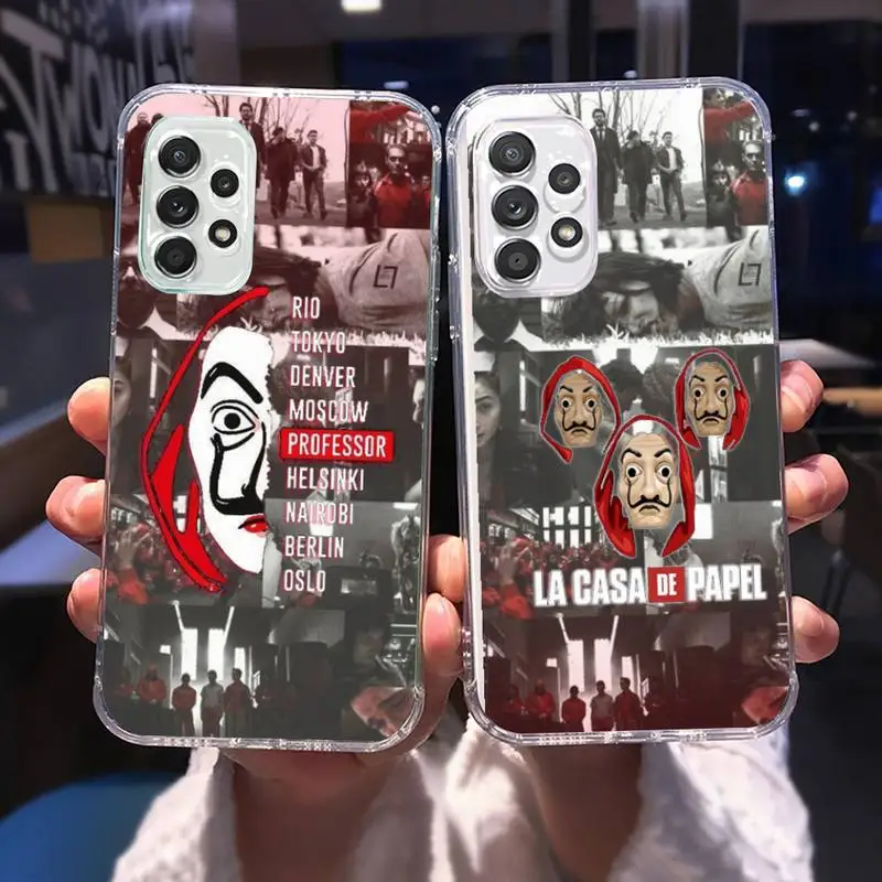 La Casa de papel Spain TV Phone Case for Samsung A 51 50 52 12 21s 31 40 70 71 note S 20 10 21 ultra plus fe clear coque shell
La Casa de papel Spain TV Phone Case for Samsung A 51 50 52 12 21s 31 40 70 71 note S 20 10 21 ultra plus fe clear coque shell