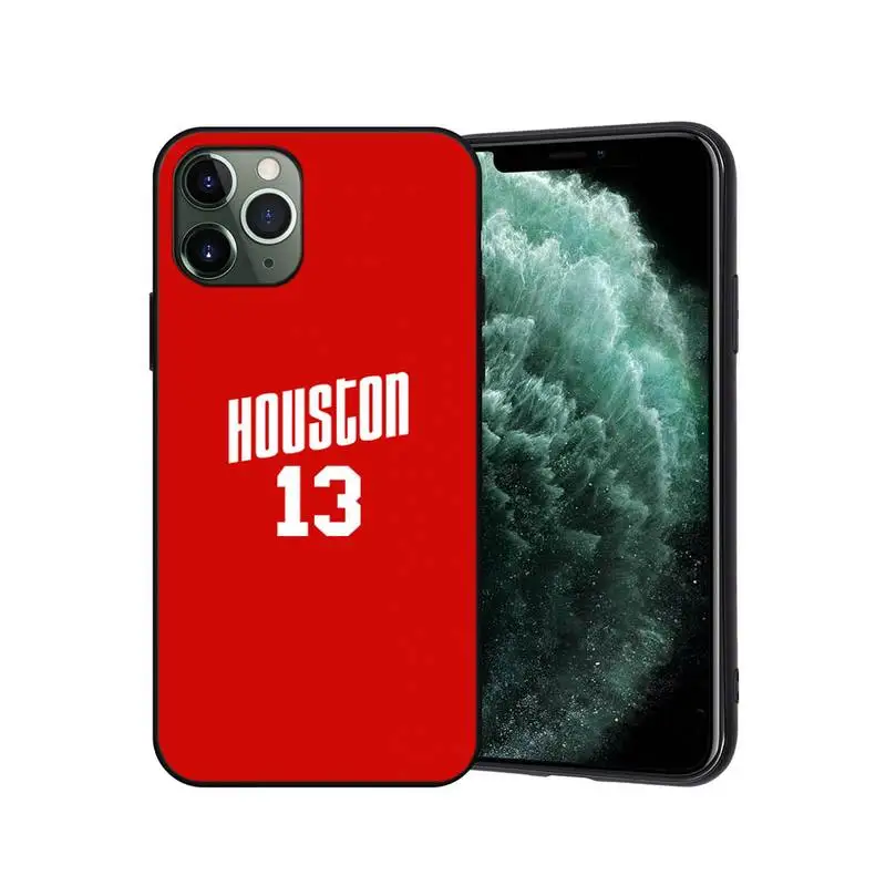 Houston Basketball Team Phone Fundas Coque for IPhone 11 12 Pro Max Case XR XS 7 8 6s Plus Cover Accessories
Houston Basketball Team Phone Fundas Coque for IPhone 11 12 Pro Max Case XR XS 7 8 6s Plus Cover Accessories