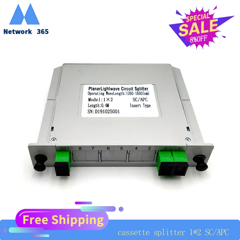 10 шт./лот SC APC PLC 1X2 волоконно-оптический распределитель FTTH коробка PLC вставка листового типа волоконно-оптический соединитель распределител...
10 шт./лот SC APC PLC 1X2 волоконно-оптический распределитель FTTH коробка PLC вставка листового типа волоконно-оптический соединитель распределител...