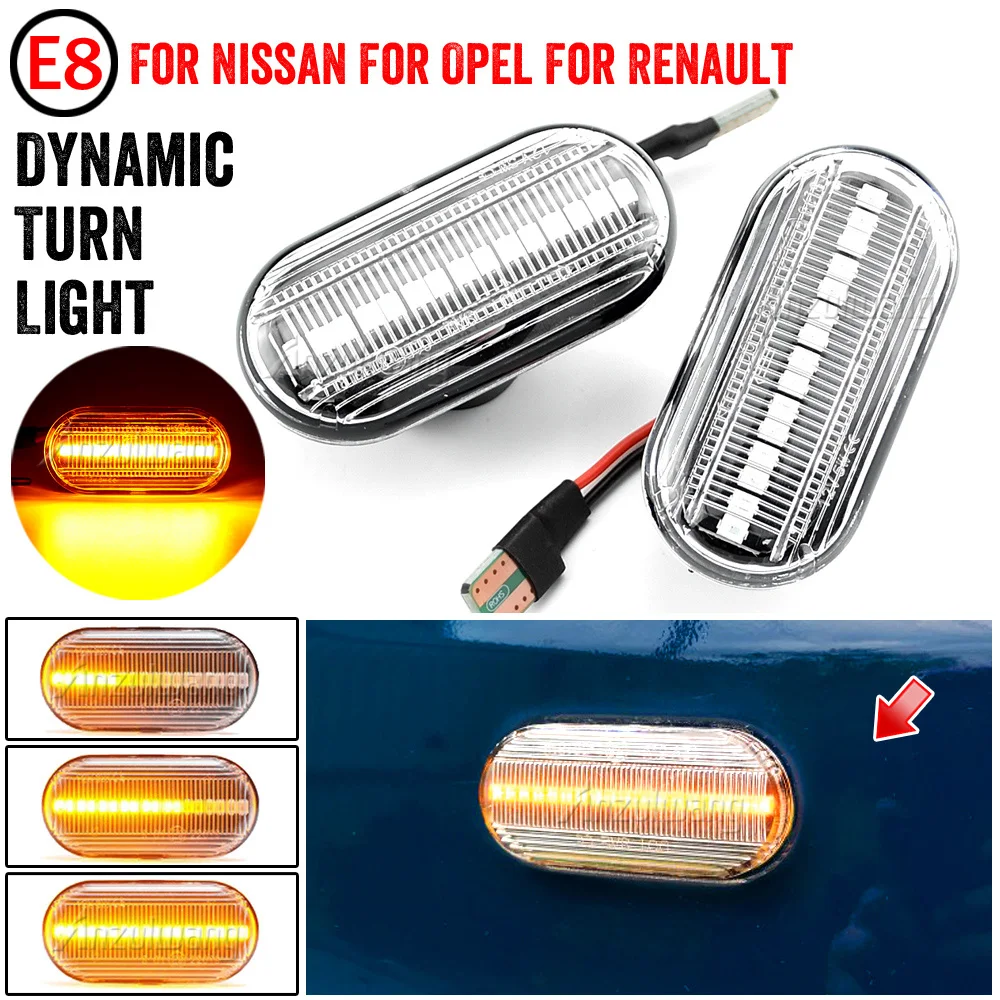 For Nissan Opel Smart Dacia For Renault Clio 1 2 KANGOO MEGANE ESPACE TWINGO MASTER Led Dynamic Side Marker Turn Signal Light
For Nissan Opel Smart Dacia For Renault Clio 1 2 KANGOO MEGANE ESPACE TWINGO MASTER Led Dynamic Side Marker Turn Signal Light