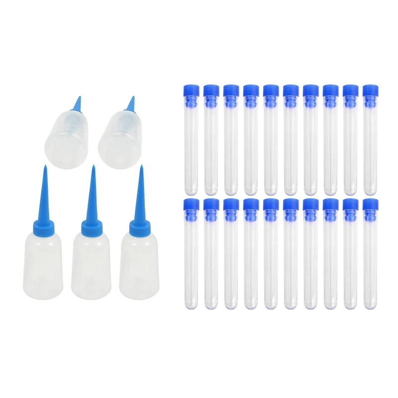 20 шт. градуированная пластиковая пробирка, лабораторный инструмент для тестирования и 5 шт. насадок 100 мл, пустая бутылка для измерения
20 шт. градуированная пластиковая пробирка, лабораторный инструмент для тестирования и 5 шт. насадок 100 мл, пустая бутылка для измерения